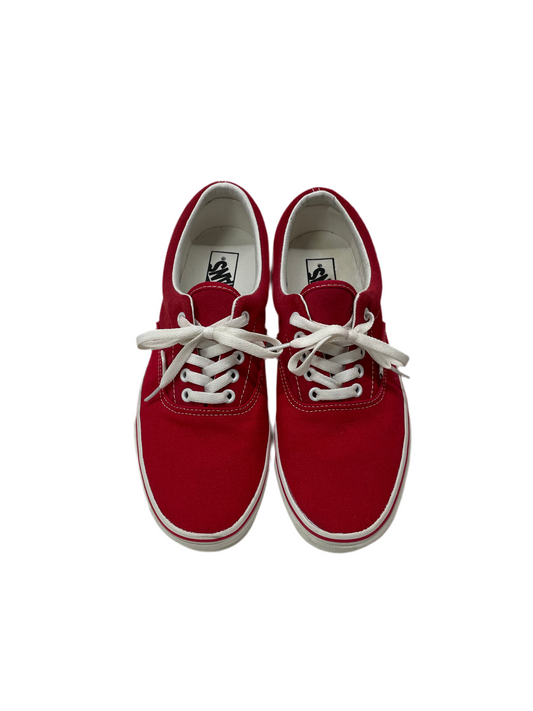 USED Vans Era Red