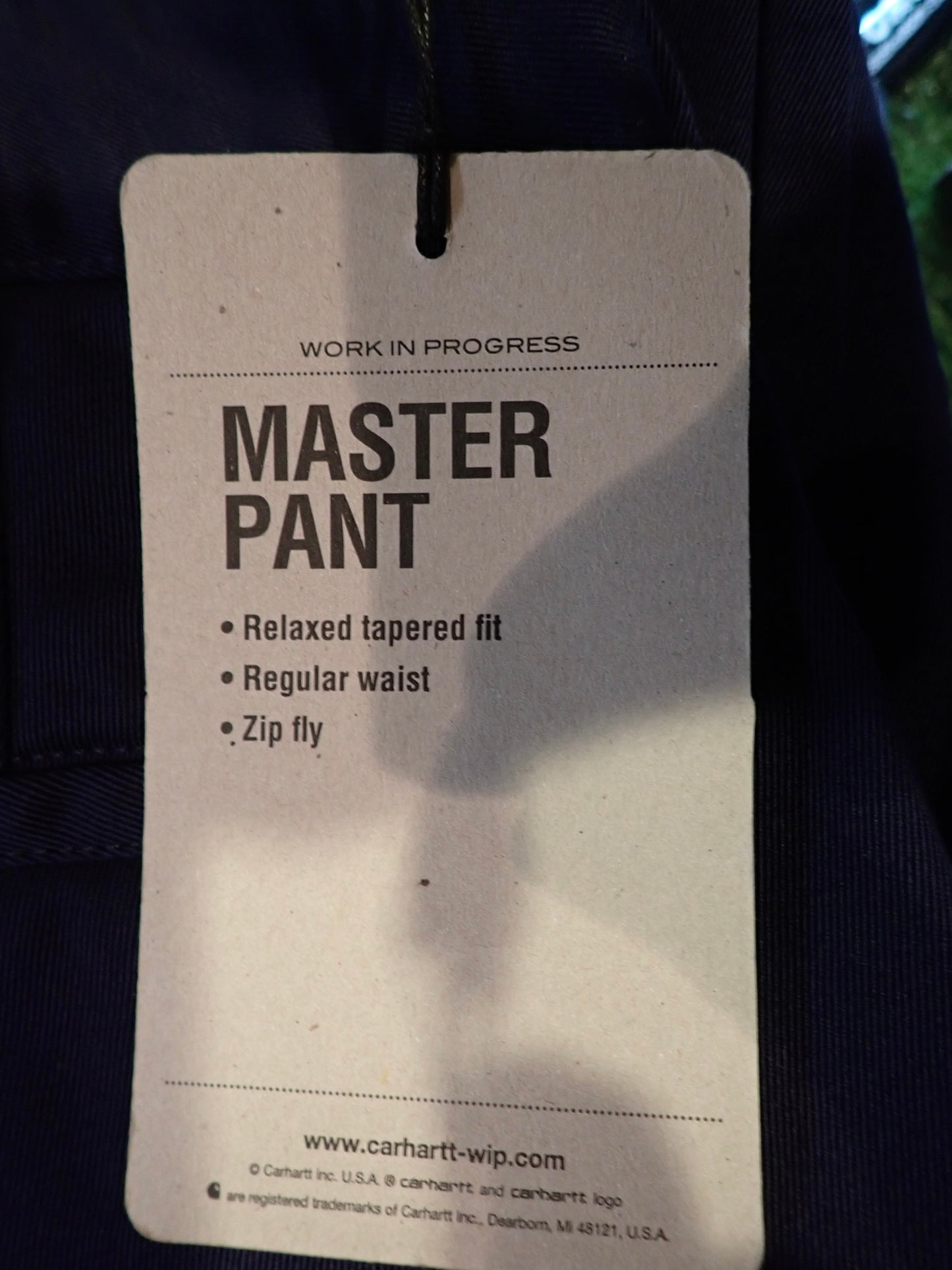 Carhartt WIP Master Pant Space (Rinsed)※裾上げ済