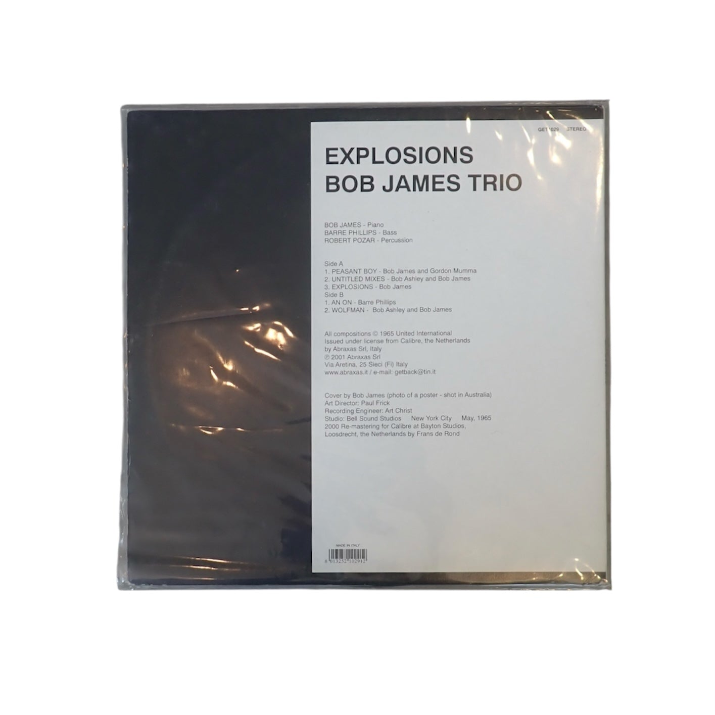 Bob James Trio - Explosions LP used