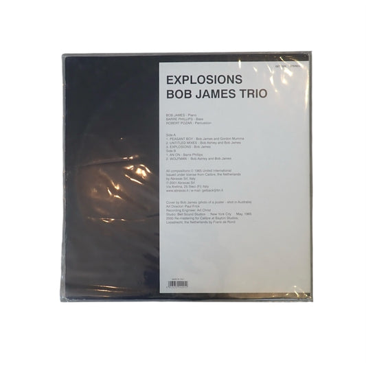 Bob James Trio - Explosions LP used