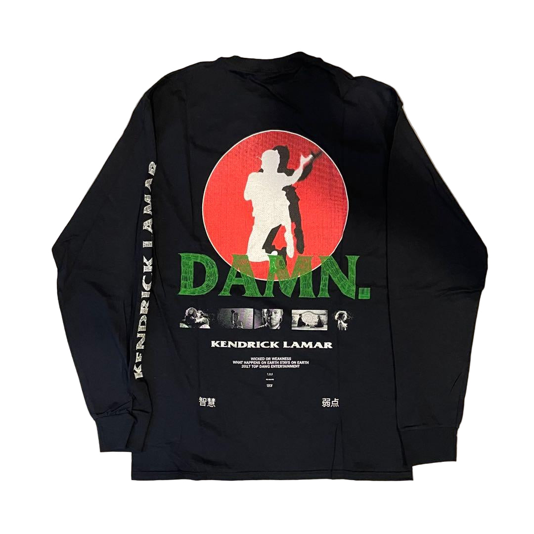 Kendrick Lamar “DAMN” ロングスリーブTシャツ T.D.E
