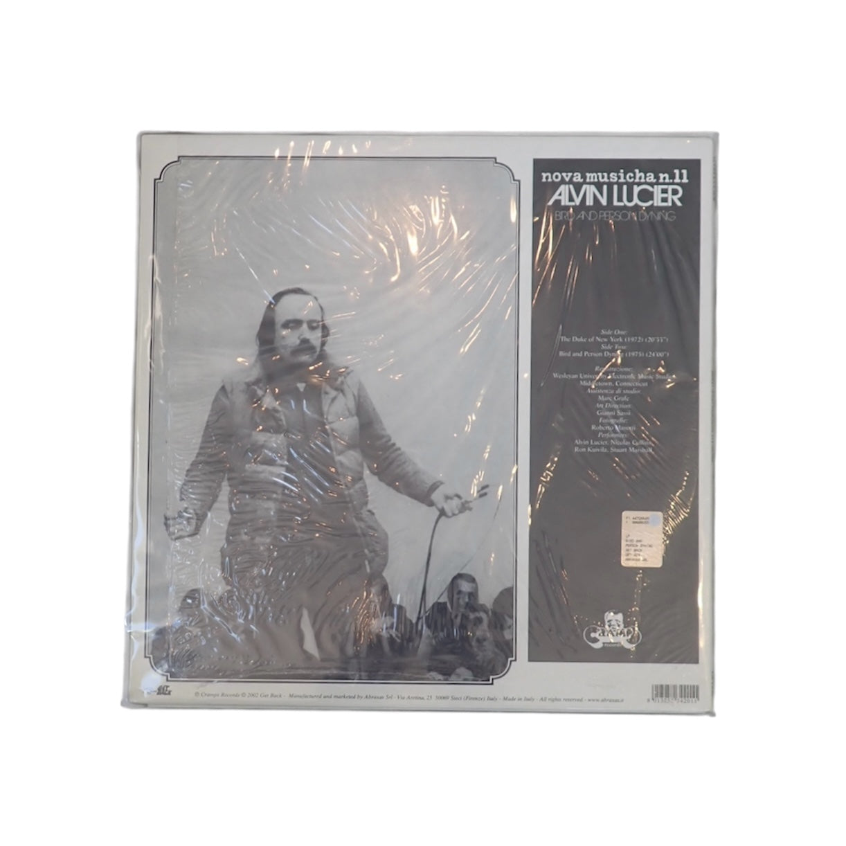 Alvin Lucier - Bird And Person Dyning LP used